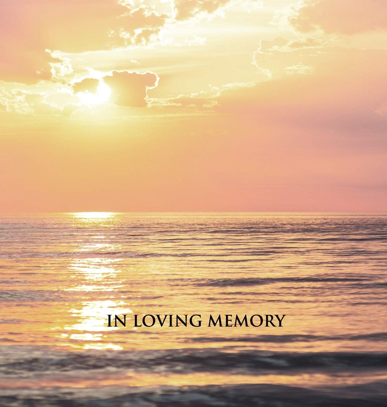 Funeral Guest Book, Memorial Guest Book, Condolence Book, Remembrance Book for Funerals or Wake, Memorial Service Guest Book: HA