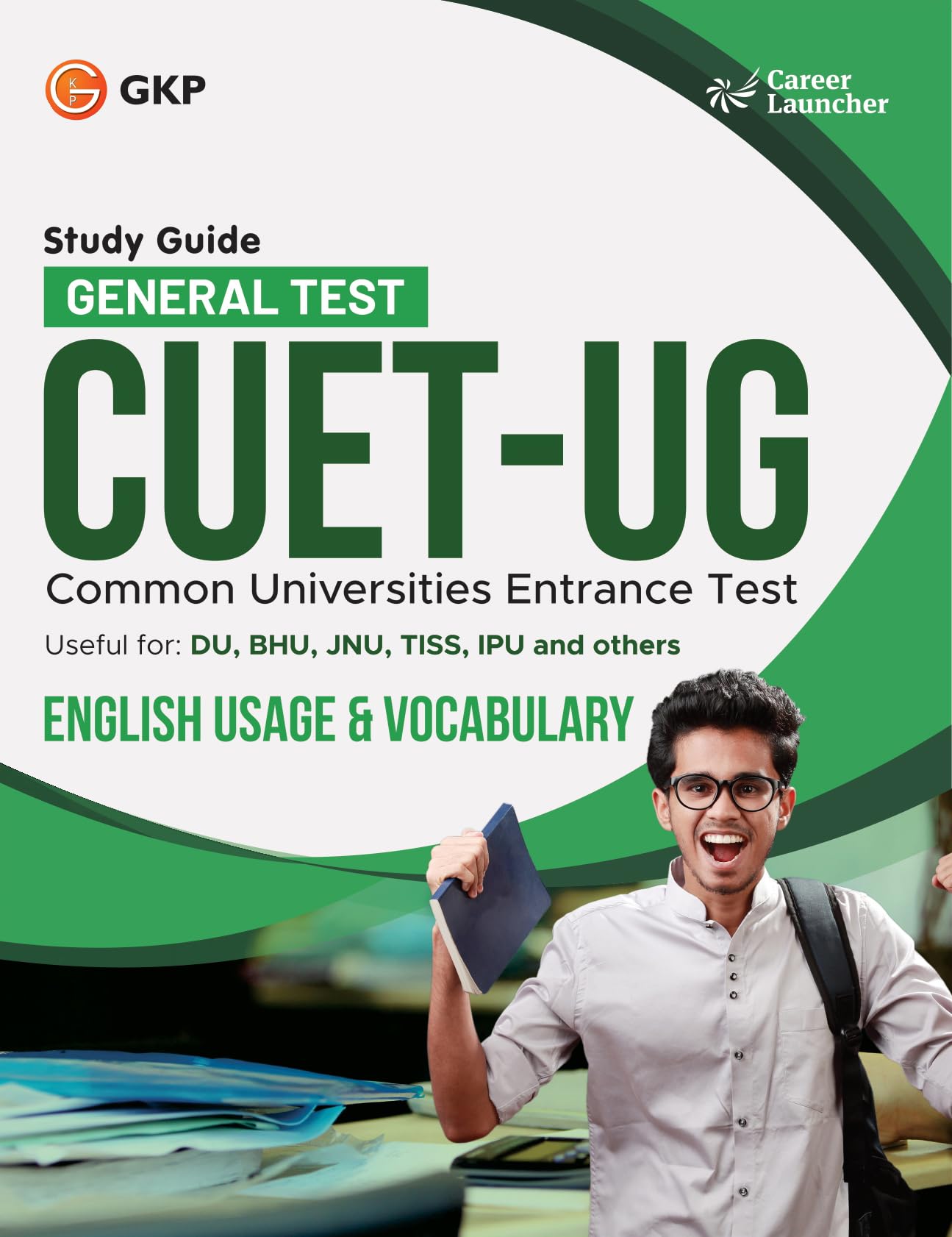 Career Launcher Cuet 2024 : English Usage And Vocabulary  Guide