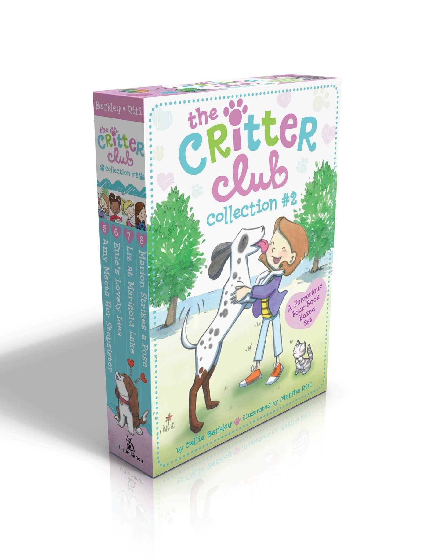 The Critter Club Collection #2 (Boxed Set): Amy Meets Her Stepsister; Ellies Lovely Idea; Liz at Marigold Lake; Marion Strikes 