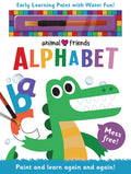 Early Learning Paint With Water Animal Friends Alphabet (Early Learning Magic Water Colouring)