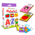 HELLO FRIEND Alphabet 30Flash Cards for Kids, Children and Toddlers  Ages 1+ Years (Multicolor)