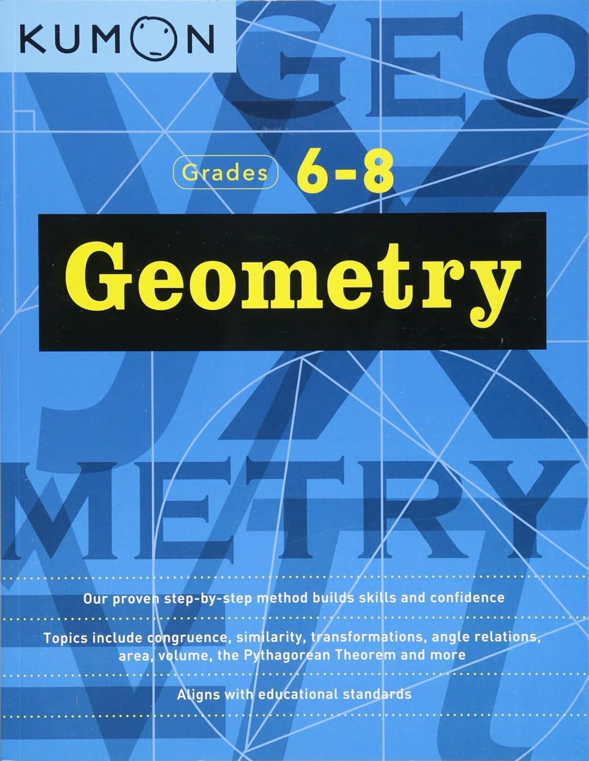 Kumon GeometryGrades 68 (Kumon Middle School Math Workbooks) (Kumon Math Workbooks)