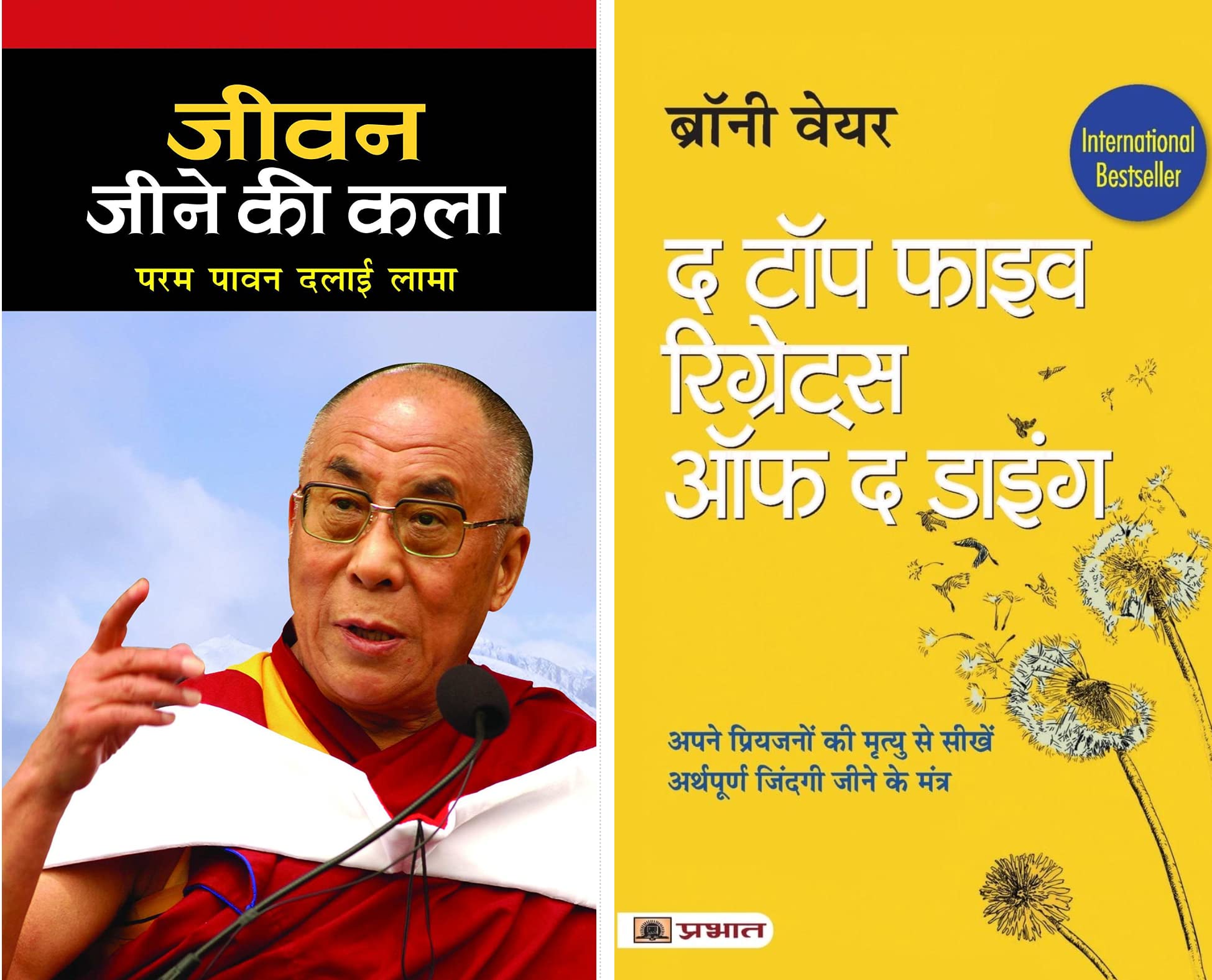 Jeevan Jeene Ki Kala + The Top Five Regrets of The Dying (Hindi Translation of The Top Five Regrets of The Dying) (Set of 2 Book