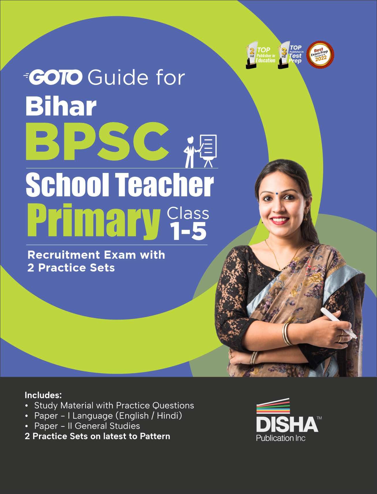 Goto Guide For Bihar Bpsc School Teacher Primary Recruitment Exam 2 Practice Sets Disha Experts