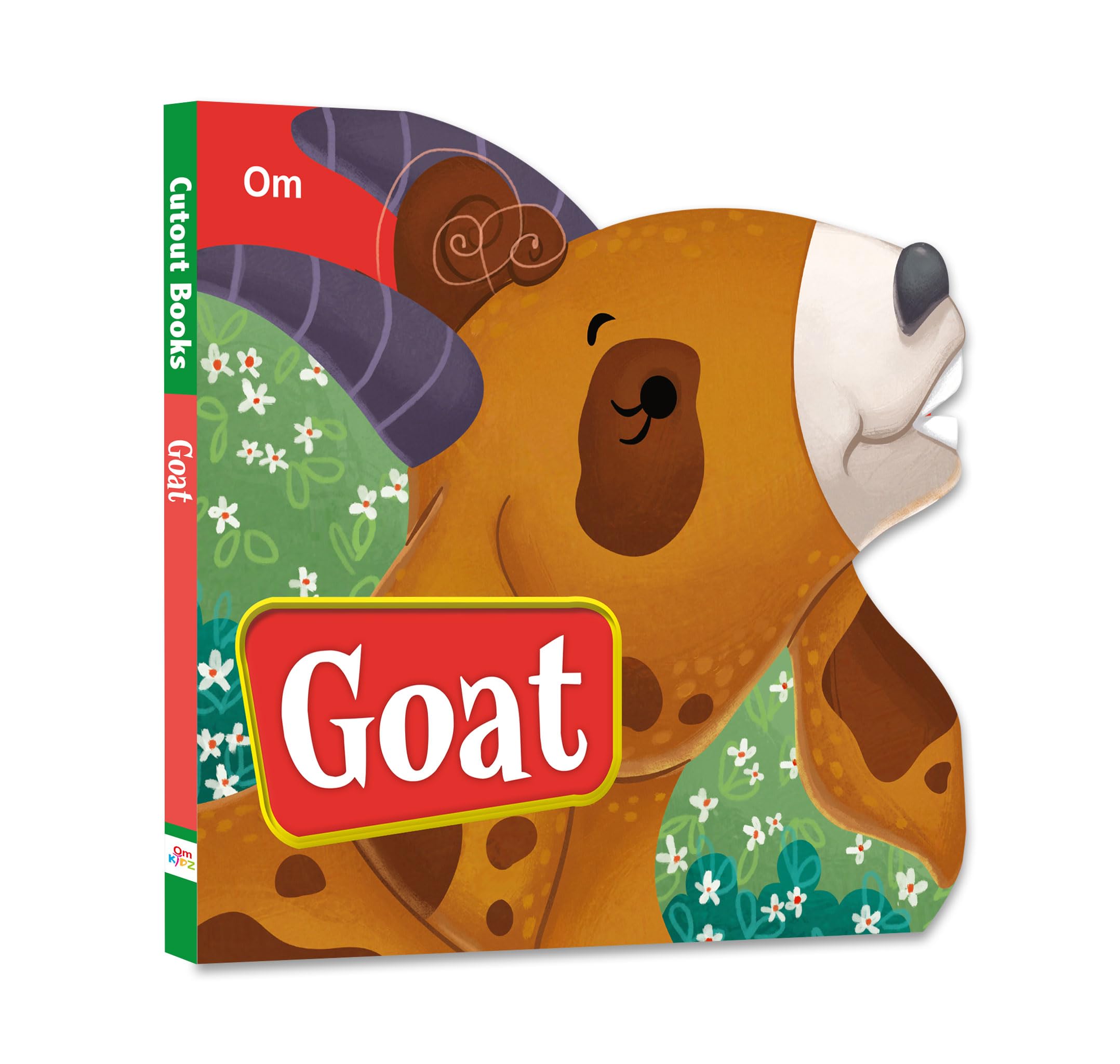 Board Book : Goat ( Animals and Birds )  Cutout Board Books