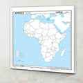 SMALL  100 AFRICA POLITICAL OUTLINE MAP FOR SCHOOL|Africa political map for students