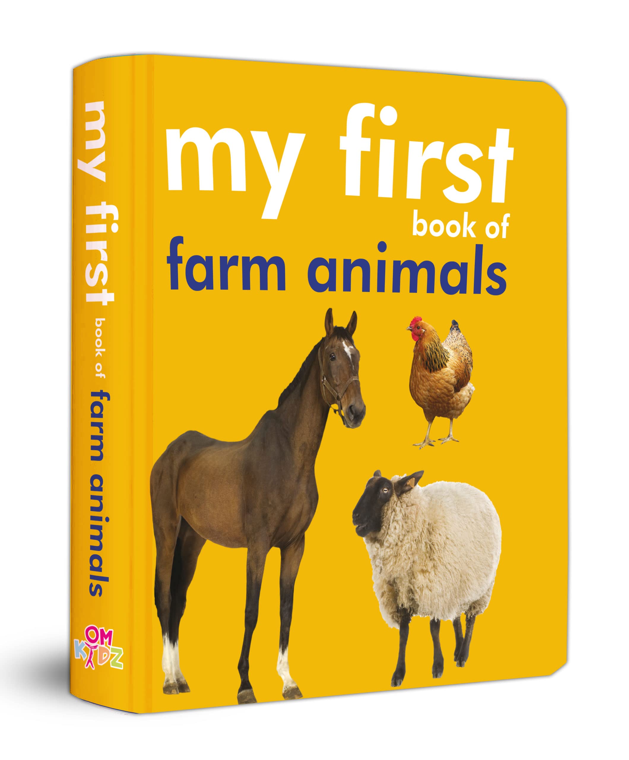 My First Book of Farm Animals for Children: Early Learning with Cows, Horses, Ducks & More | Friendly Creatures on the Farm | Br