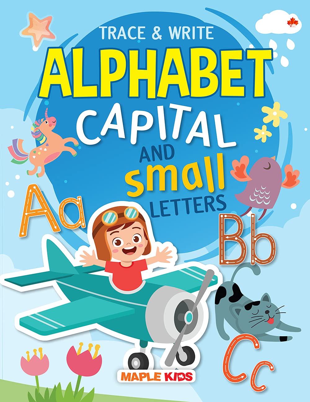 Alphabets Writing Book  Capital and Small Letters (Practice)  Pattern Tracing  Alphabet  Early Learning  English Capital an