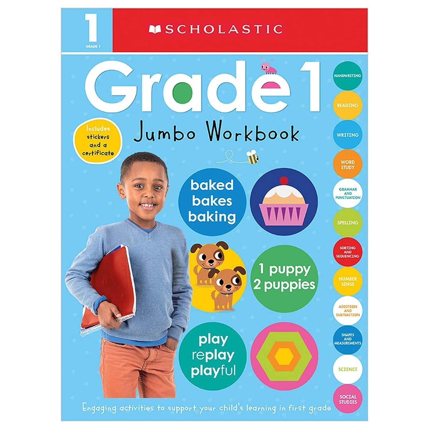 First Grade Jumbo Workbook: Scholastic Early Learners (Jumbo Workbook)