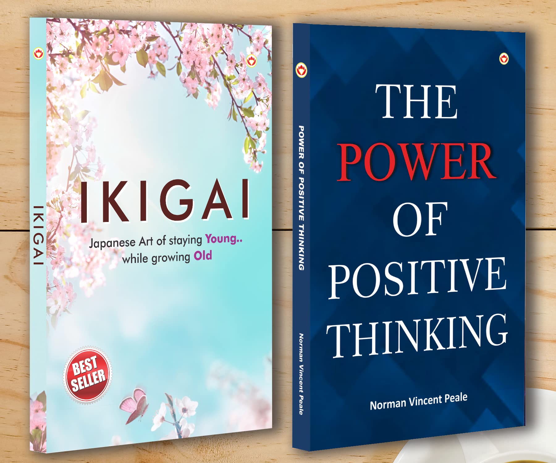 Best Motivational Books In English  Ikigai + The Power of Positive Thinking