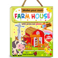 Hello Friend Make Own 3D Model Farm House Book Early Learning Activity for Kids, Children and Toddlers Ideal for Gift  Ages 5+ 