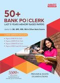 50+ Bank Po & Clerk I Last 5 Years Memory Based Previous Years Book For Sbi |Ibps |Ibps Rrb |Rbi|Sebi|Nabard And Other Banking
