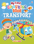 Colouring Book  Transport  Crayons Colour  Colouring Activity Book For Kids  Gift To Children For Painting, Drawing And Colo