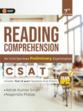 GKP UPSC 2025 : GS Paper II (CSAT) : Reading Comprehension 7ed for Civil Services Preliminary exam PaperII