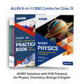 Allen 5In1 Cbse Combo For Class 12: Ncert Solutions With Pcb Practical For Physics, Chemistry, Biology & English