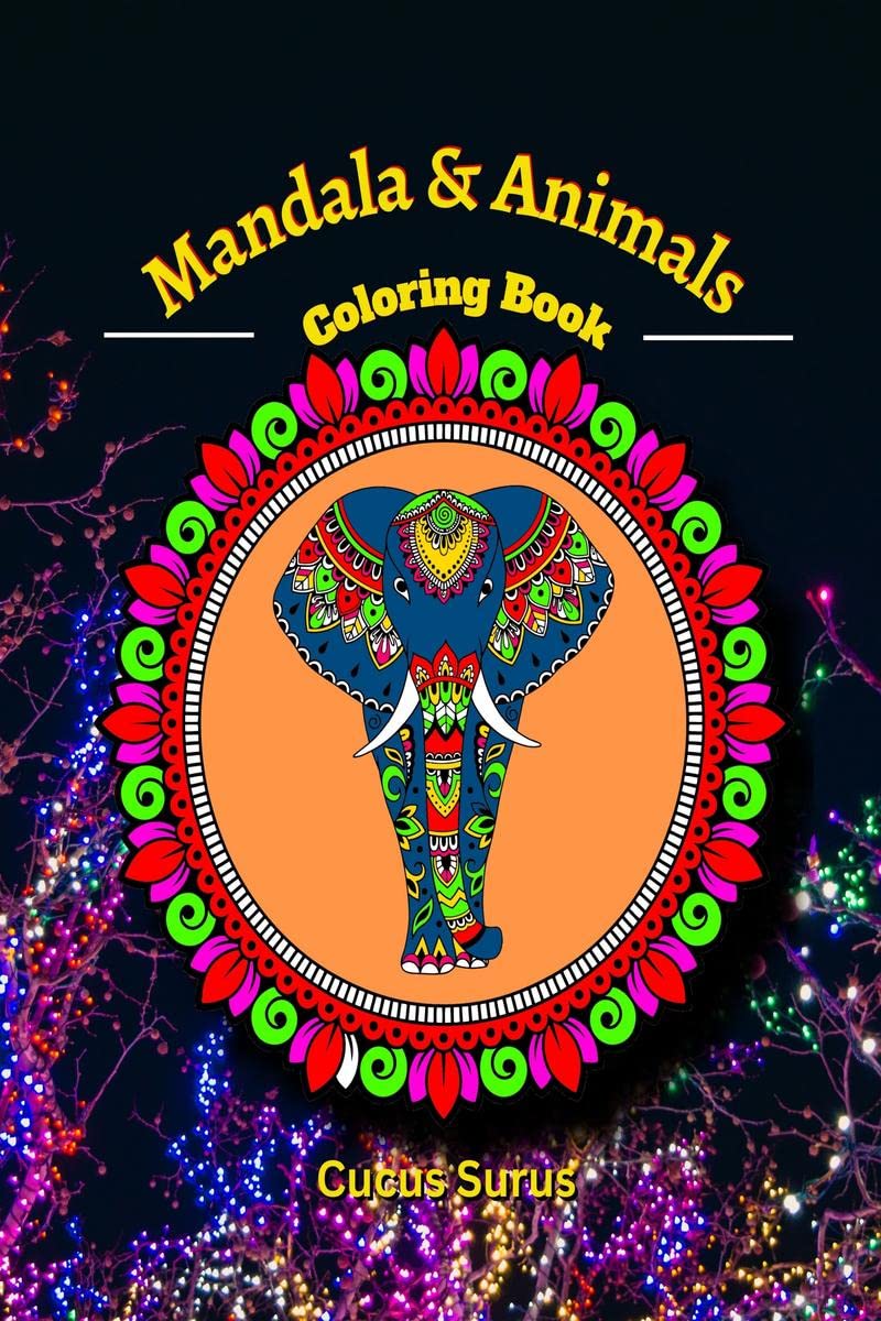 Mandala & Animals : Intim Coloring Book