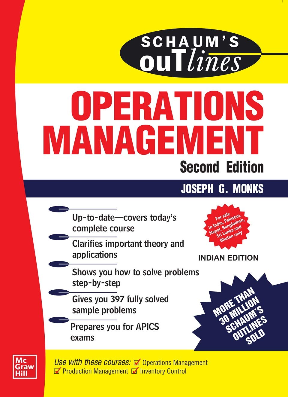 SCHAUMS OUTLINE OF OPERATIONS MANAGEMENT, 2ND EDITION