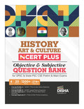 Disha History, Art & Culture Ncert Plus Objective & Subjective Question Bank For Upsc & State Psc Cse Prelim & Main Exams 2Nd Ed