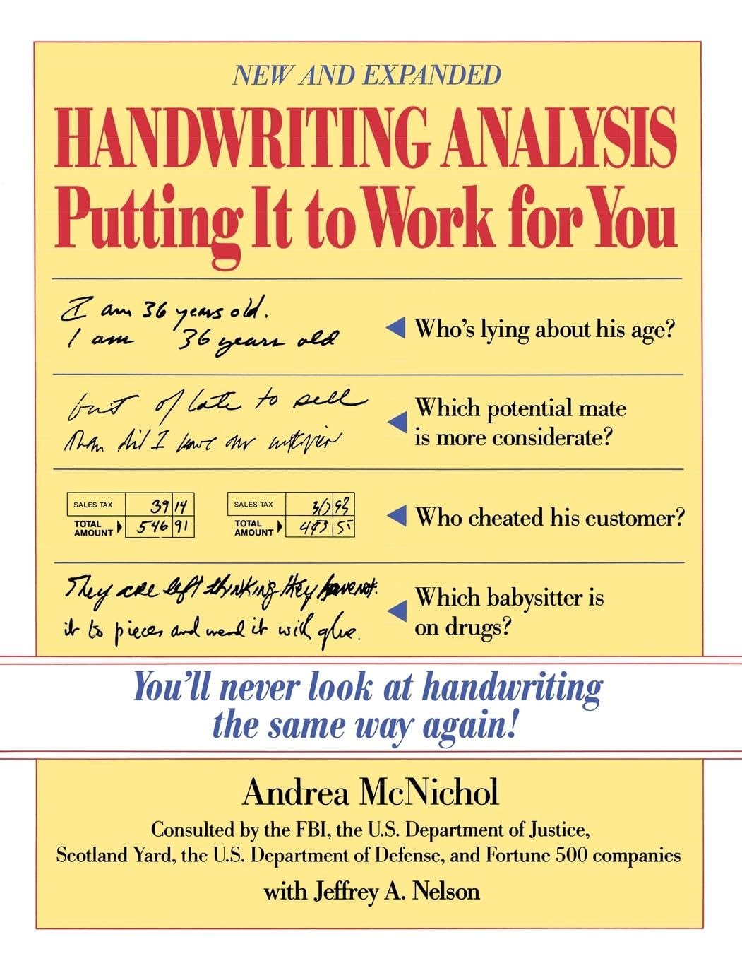 Handwriting Analysis : Putting It to Work for You
