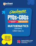 Arihant Checkmate Pyqs + Cbqs Mathematics (Standard) For Cbse Class 10 | Past Board Exam Questions (20252019) With CompetencyBa