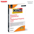 Taxmanns CRACKER for Economic Commercial & Intellectual Property Laws (Paper 6 | ECIPL | EC & IPL)  Past Exam Solved Question