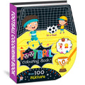 Boy Football Fun Colouring Sticker Activity Book with Over 100 Stickers for Kids, Children and Toddlers Ages 2+ Years: Football 