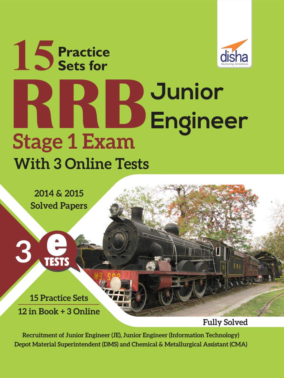 15 Practice Sets For Rrb Junior Engineer Stage 1 Exam With 5 Online Tests