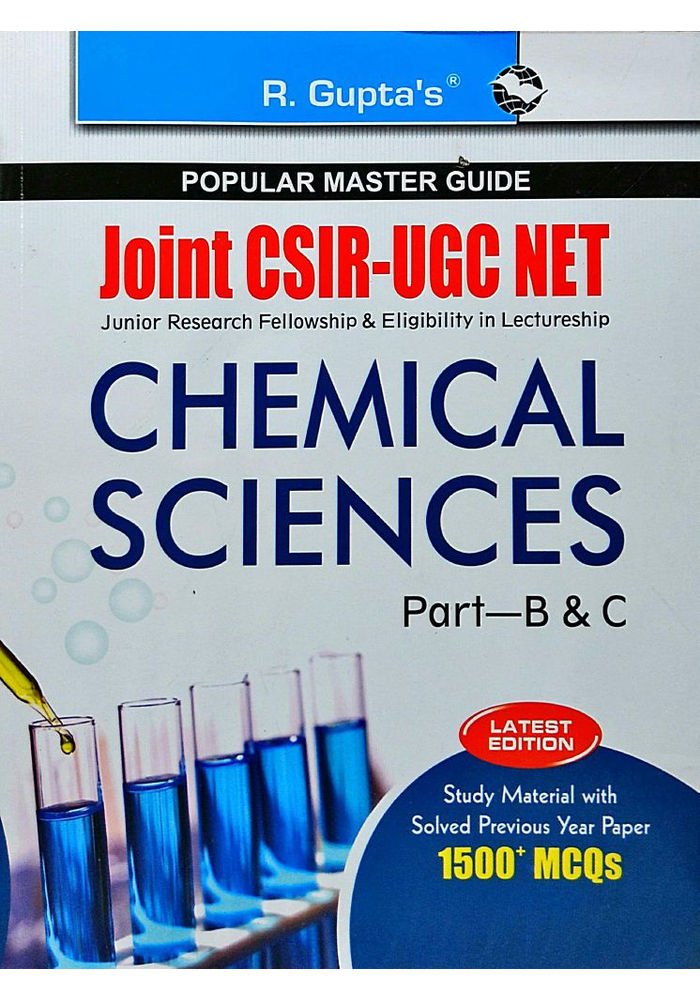 Joint CSIRUGC NET Chemical Sciences (Part B & C) Exam Guide