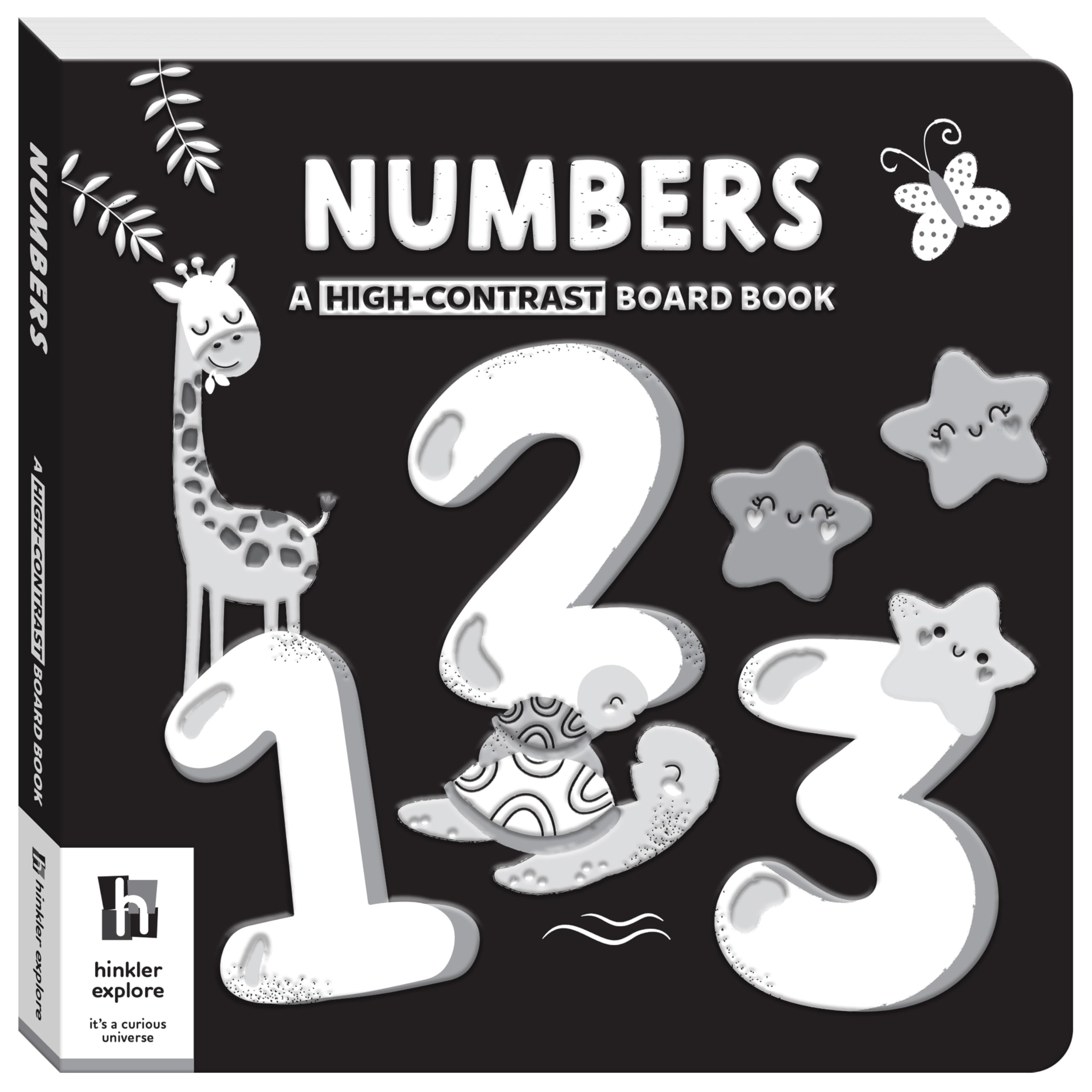 Numbers A HighContrast Board Book | Black And White Board Book | For Toddlers