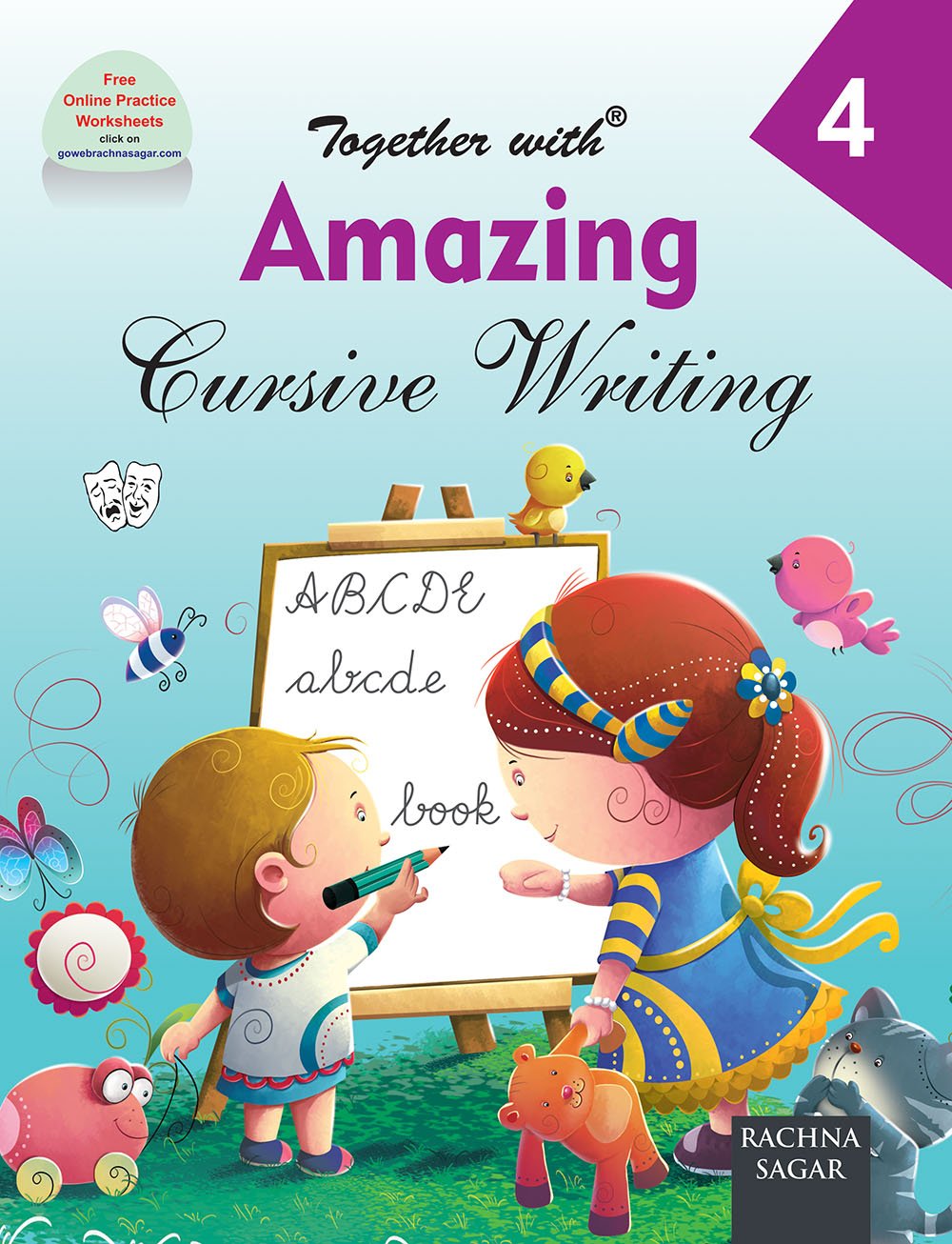 Together with Amazing Cursive Writing for Class 4
