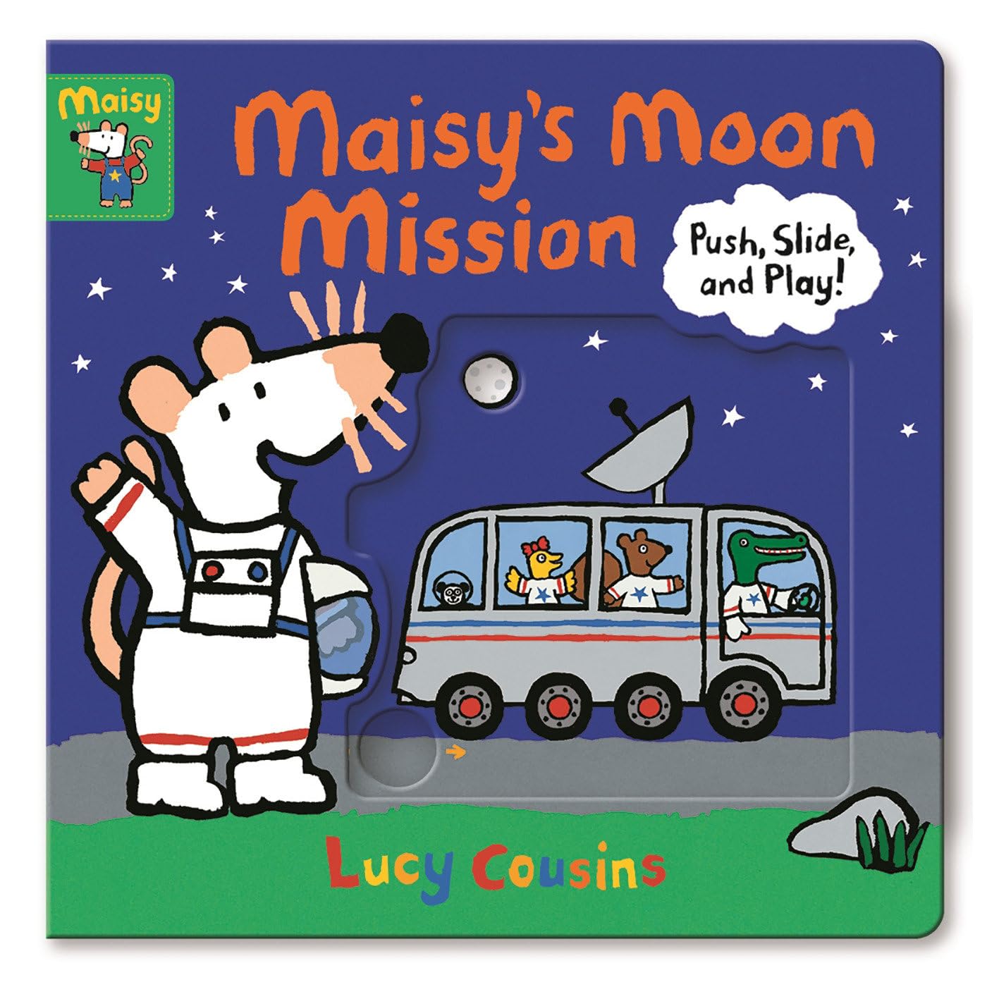 MaisyS Moon Mission: Push, Slide, And Play!