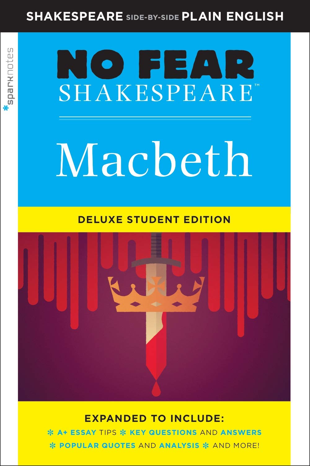 Macbeth: No Fear Shakespeare Deluxe Student Editions  Shakespeare SidebySide Plain English (Volume 28)