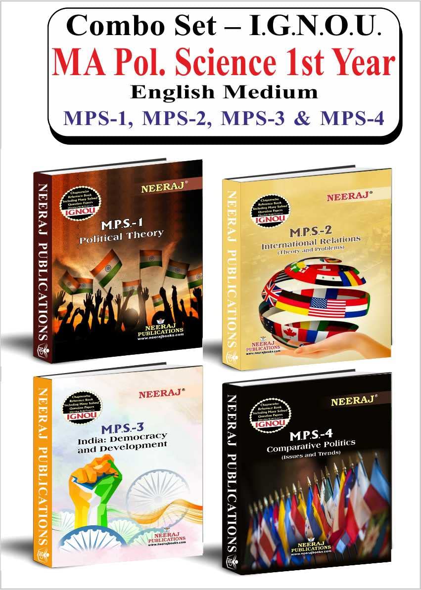 MA. POLITICAL SCIENCE 1ST YEAR(ENGLISH MEDIUM) MPS1,2,3,4