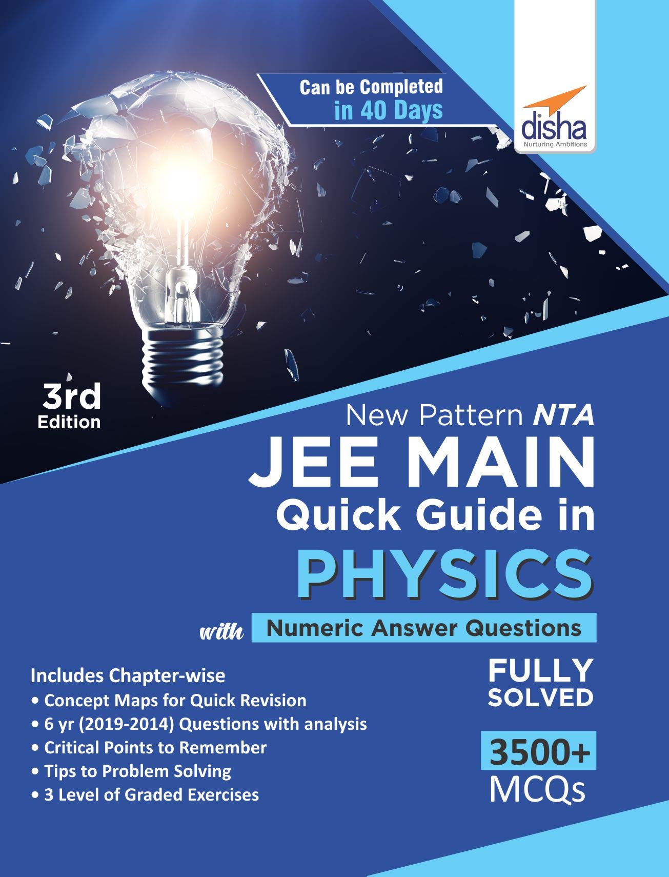 New Pattern Nta Jee Main Quick Guide In Physics With Numeric Answer Questions 3Rd Edition