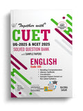 Together With CUET UG Entrance Exam Books 202526 English Solved Question Bank With Sample Paper