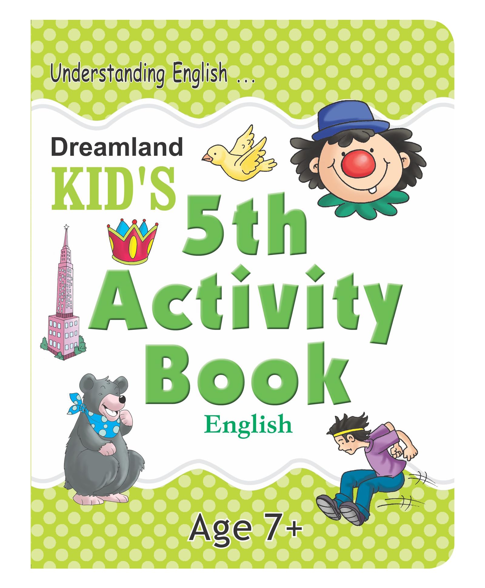 KidS 5Th Activity Book  English | Fun And Educational Early Learning Workbook For Kids Age 7+ | Vocabulary, Grammar, Phrases & 