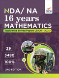 Nda/ Na 16 Years Mathematics TopicWise Solved Papers (2006  2021) 2Nd Edition [Paperback] Disha Experts