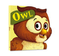 Board Book : Owl ( Animals and Birds )  Cutout Board Books (Cutout Books)