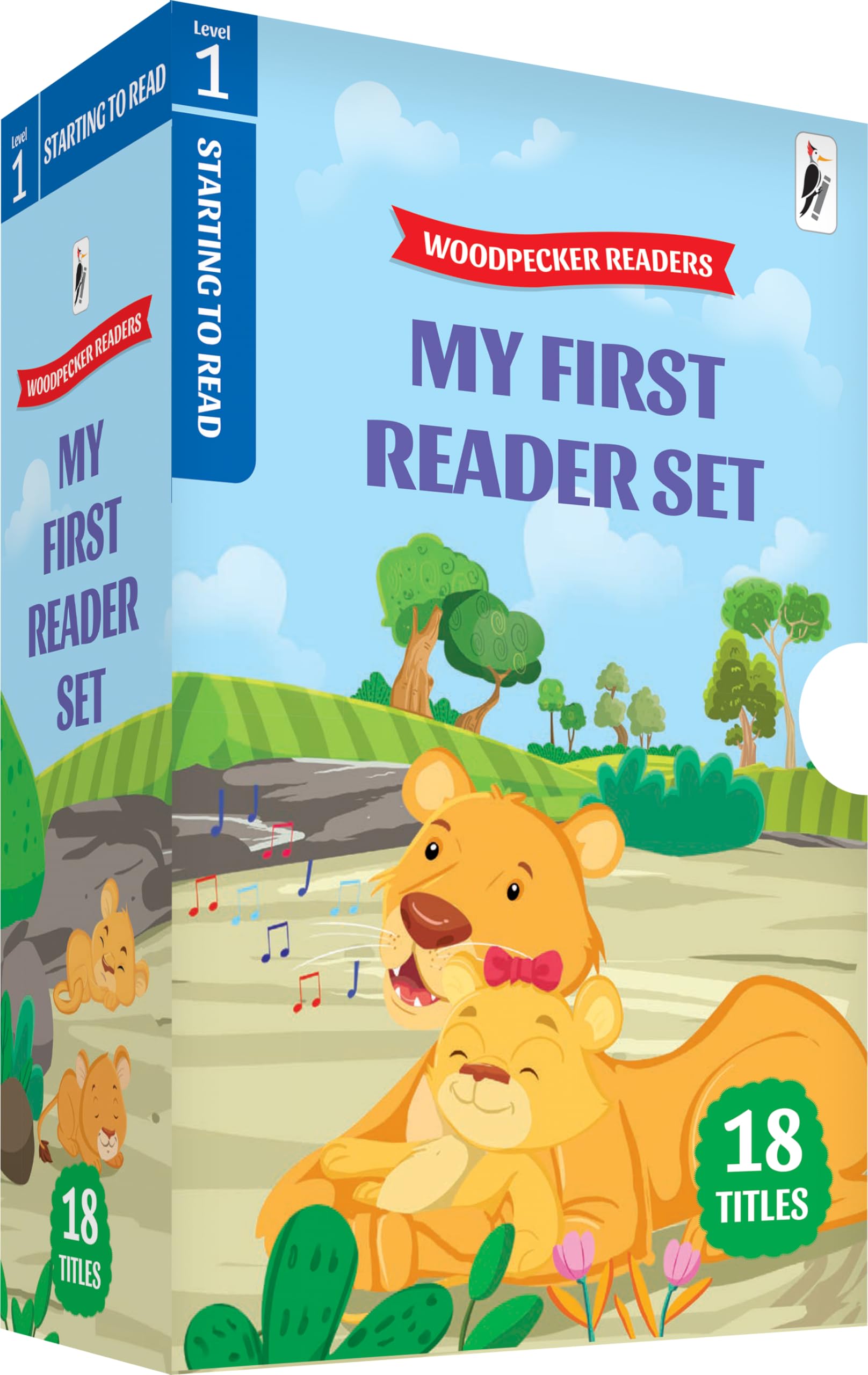 My First Reader Set  Level 1 (18 Volume Boxed Set)