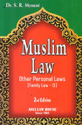 Muslim Law Other Personal Laws [Family Law II] 3rd Edn.25 (Paperback, Dr. S.R. Myneni)
