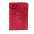 KJV Compact Reference Bible, Pink LeatherTouch, Red Letter, Pure Cambridge Text, Presentation Page, CrossReferences, FullColor