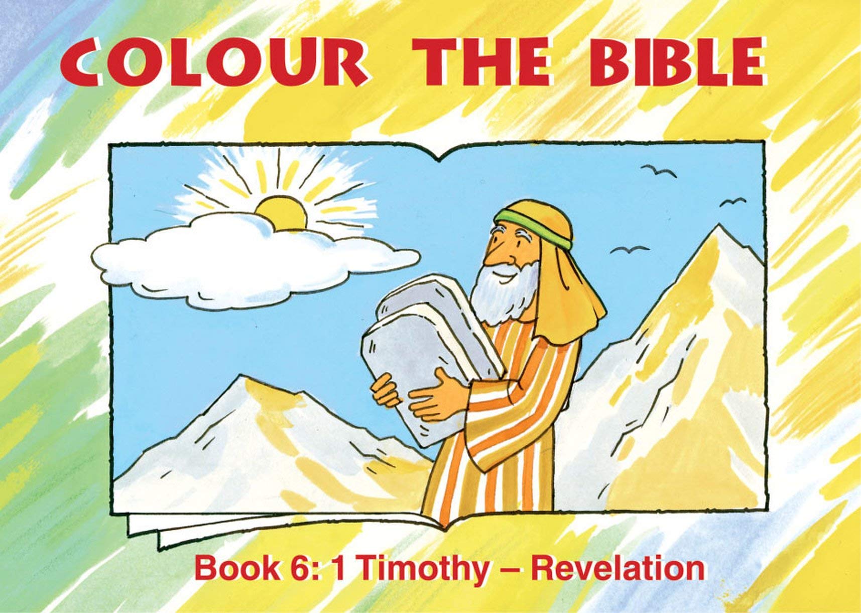 Colour the Bible: Book 6, TimothyRevelation