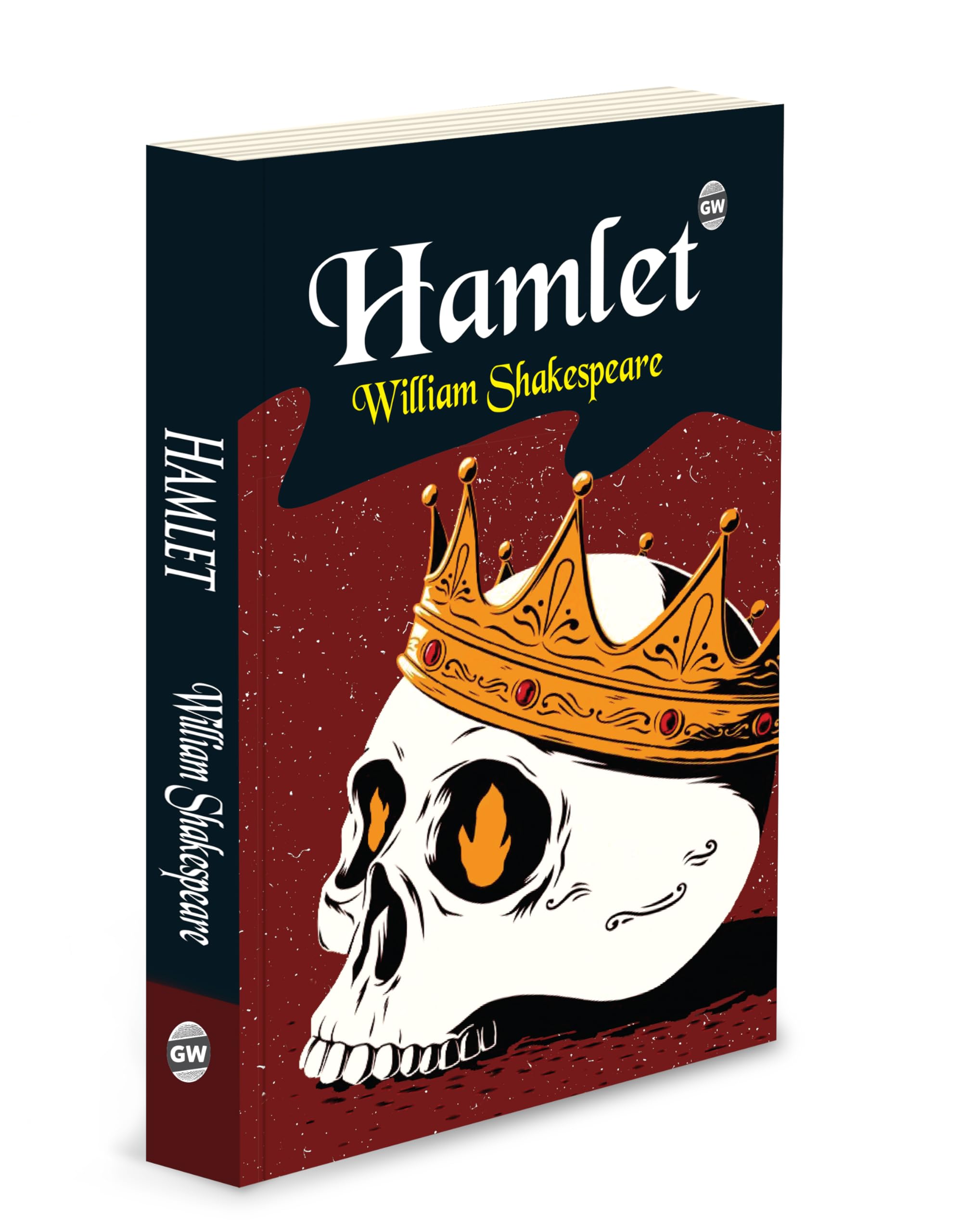 Hamlet : Classic Shakespeare play, English drama literature, world famous tragedy book, timeless reading for students, popular 