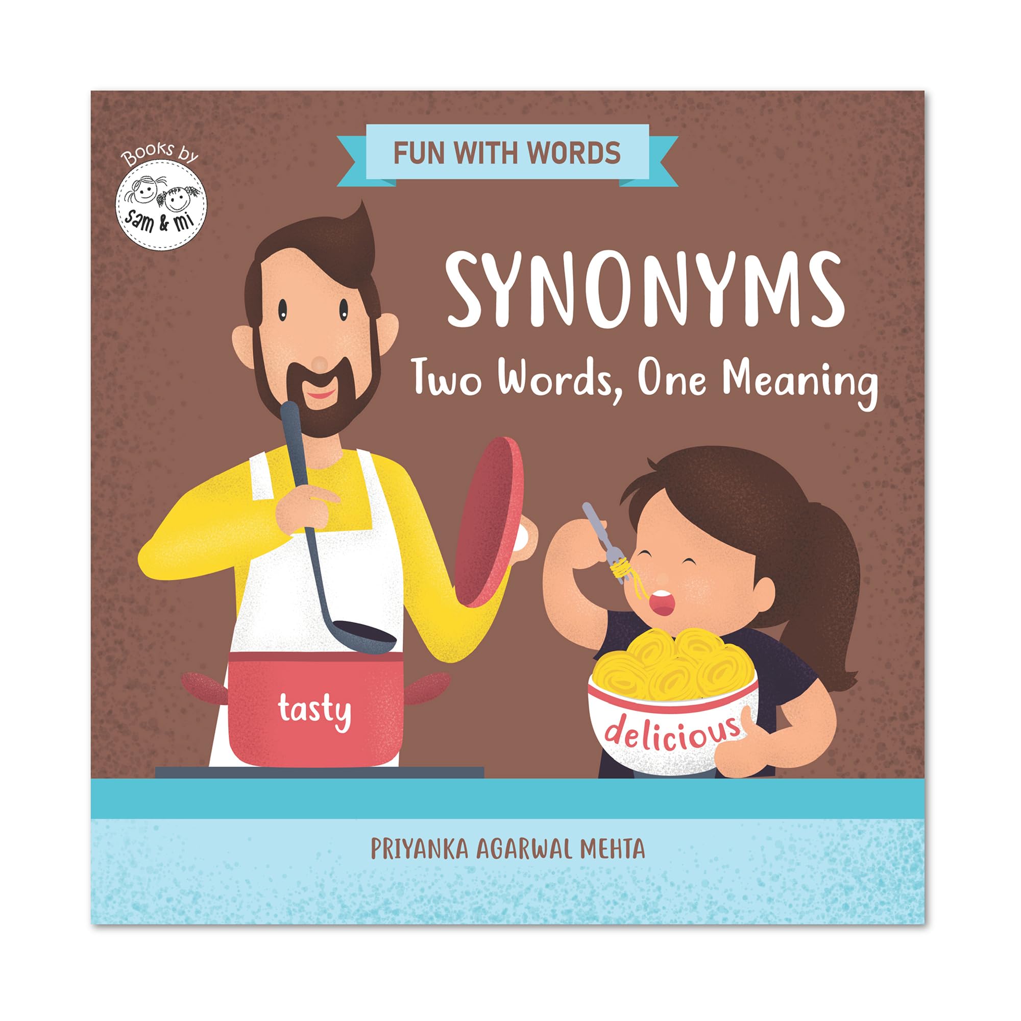 Synonyms Book for Kids by SAM & MI | Learn Words That Mean the Same! | Fun Vocabulary & Spelling Learning Book for Preschool & K