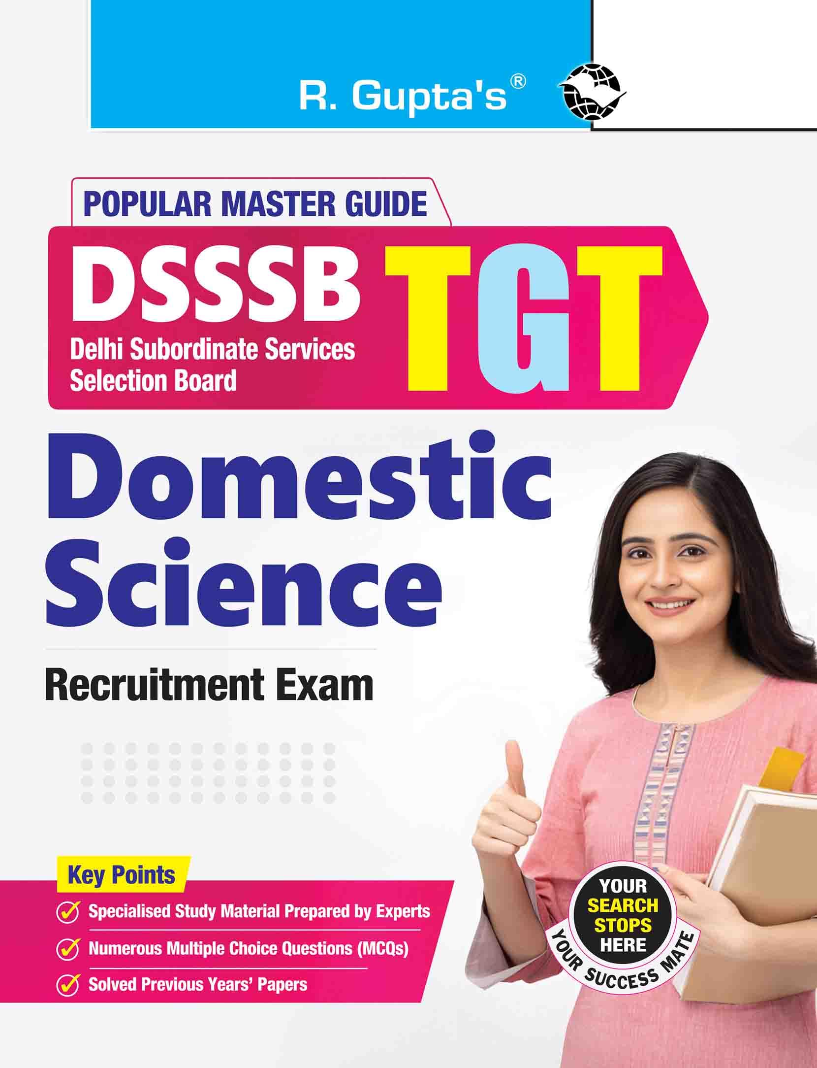DSSSB: Teachers TGT Domestic Science Recruitment Exam Guide