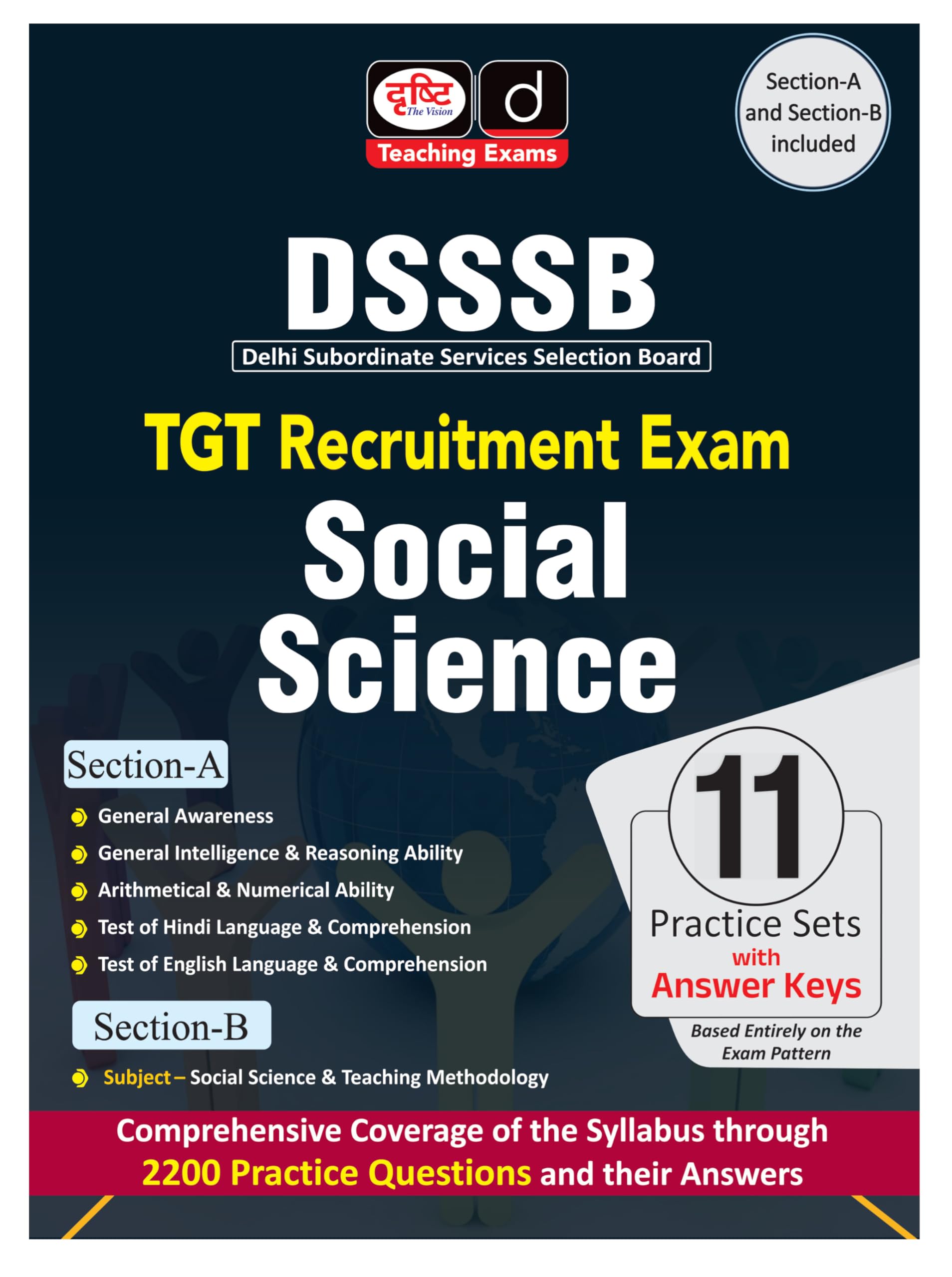 Drishti Dsssb Tgt Social Science | Delhi Government Teaching Exam Books