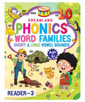Phonics Reader Book 3 For Kids Age 6+ | Word Families With Short & Long Vowel Sounds | Fun Phonics Practice For Early Readers, P