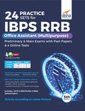24 Practice Sets For Ibps Rrb Office Assistant (Multipurpose) Preliminary & Main Exams With Past Papers & 4 Online Tests 5Th Edi