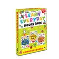 Learn Everyday Books Pack For Kids Age 6+ | Set Of 3 Activity Books |Reading Is Fun, Fun With Maths, Writing Skills | Engaging E