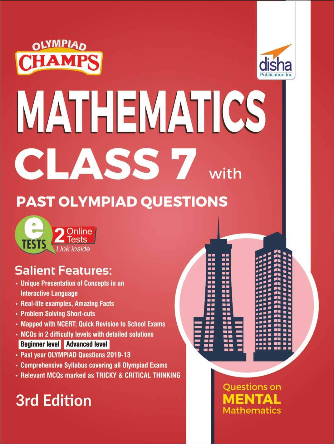 Olympiad Champs Mathematics Class 7 With Past Olympiad Questions 3Rd Edition [Paperback] Disha Experts